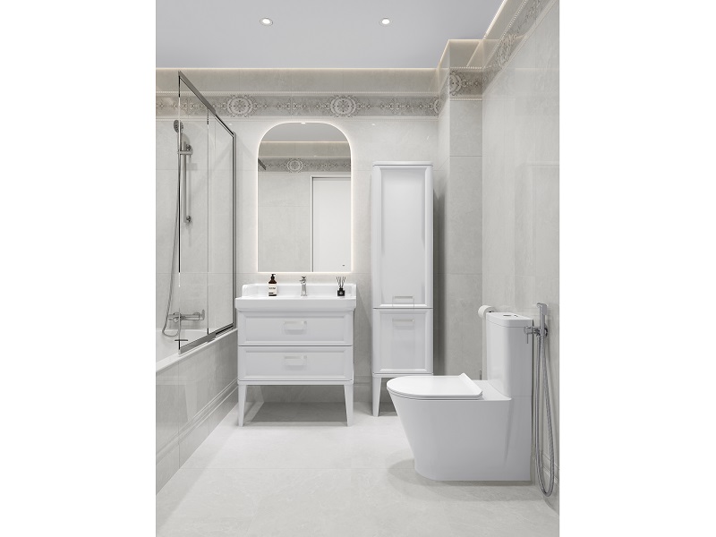 Ванная комната Монте Тиберио Серый