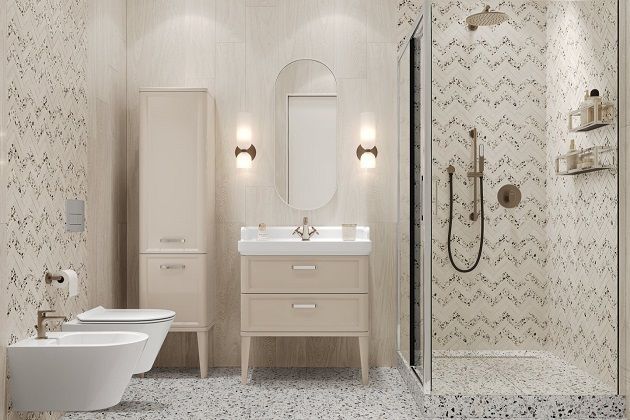 Совмещенный санузел Монтиони / Бричиола Совмещенный санузел Монтиони / Бричиола