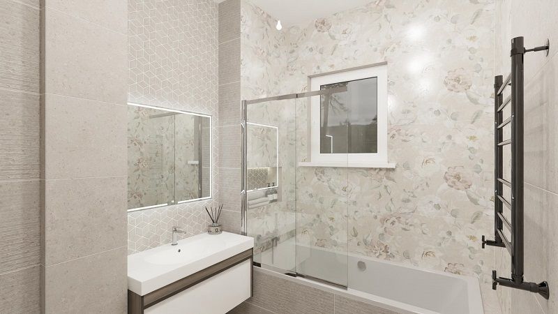 Совмещенный санузел Риккарди серый Совмещенный санузел Риккарди серый