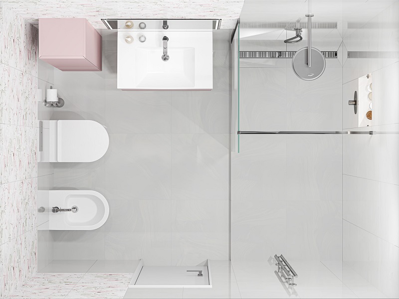 Ванная комната с душевой Веро