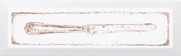 Декор Knife карамель матовый 8,5x28,5x0,92