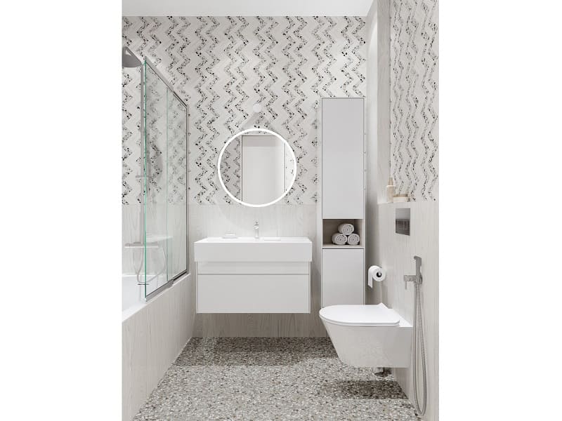 Ванная Монтиони / Бричиола белый Ванная Монтиони / Бричиола белый