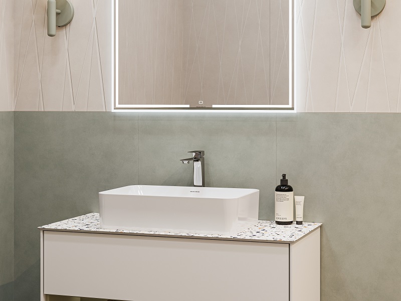 Ванная комната с душевой Таделакт / Бричиола