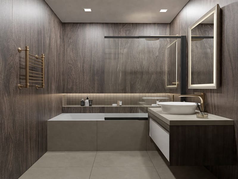 Ванная Про Чементо / Ноче