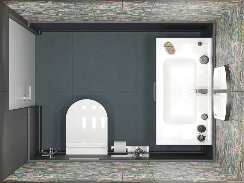 Туалетная комната Альвао / Про Чементо