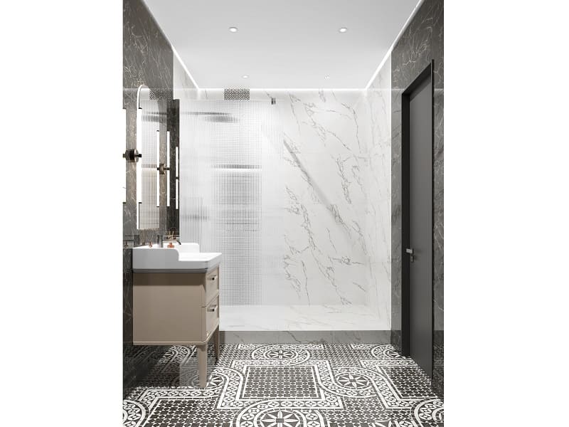 Ванная комната с душевой Коррер