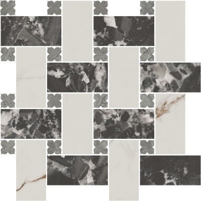 Декор Риальто 3 наборный матовый 43,5x43,5x0,9 Декор Риальто 3 наборный матовый 43,5x43,5x0,9