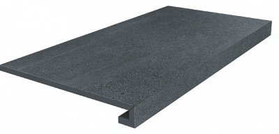 Ступень клееная Про Матрикс черный обрезной 33x60x1,1