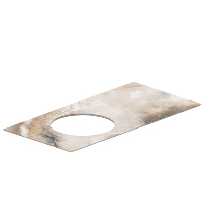 Столешница Cono Onice/Коно Ониче бежевая 97, без отверстия под смеситель Столешница Cono Onice/Коно Ониче бежевая 97, без отверстия под смеситель