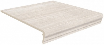 Керамическая ступень 40,2x34x0,8 фронтальная Пантеон бежевый светлый