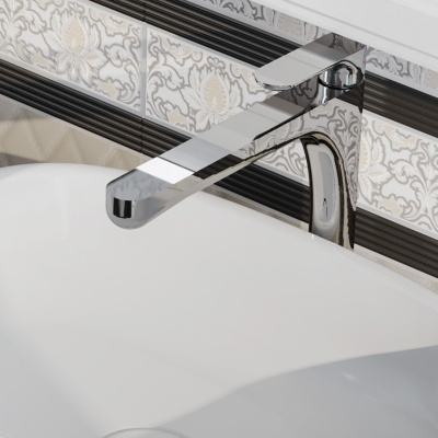 Смеситель для раковины OLE однорычажный высокий без донного клапана, хром глянец Смеситель для раковины OLE однорычажный высокий без донного клапана, хром глянец