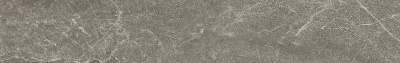 Плинтус Эстерель серый матовый обрезной 60x9,5x0,9