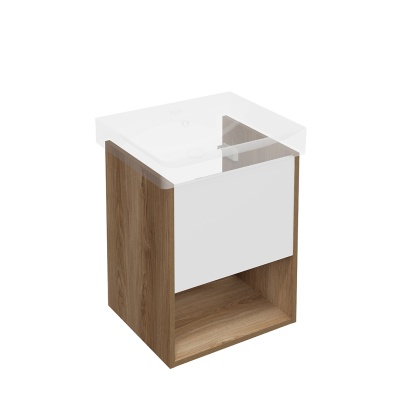 Тумба Pro/Про подвесная 1 ящик 50, вяз