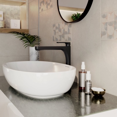 Раковина Plaza/Плаза накладная 60, белая глянцевая Раковина Plaza/Плаза накладная 60, белая глянцевая