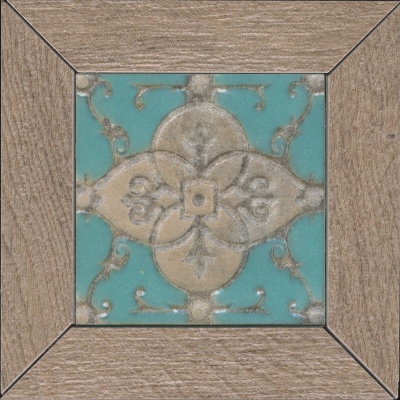 Вставка Меранти бежевый мозаичный 13x13x1,1