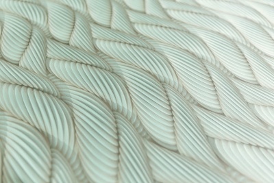 Обои виниловые Трессаж мотив, зеленый Обои виниловые Трессаж мотив, зеленый