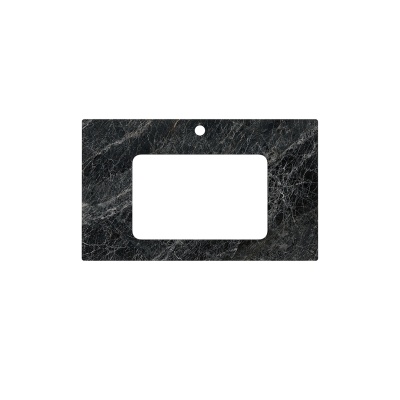 Столешница из керамогранита Риальто 80, темный серый Столешница из керамогранита Риальто 80, темный серый