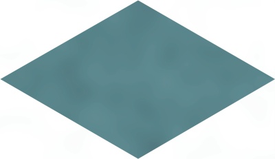 Декор Риад бирюзовый глянцевый 13,5x7,8x0,9