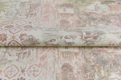 Обои виниловые Впечатление мотив, зеленый Обои виниловые Впечатление мотив, зеленый