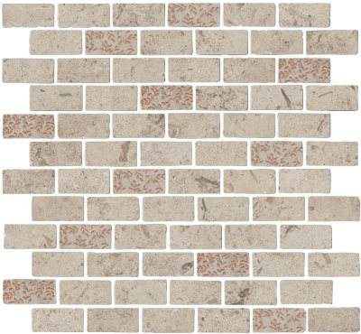 Декор Про Лаймстоун Антика 2 мозаичный бежевый матовый 32x30x0,9 Декор Про Лаймстоун Антика 2 мозаичный бежевый матовый 32x30x0,9