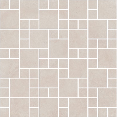 Керамический декор мозаичный (гранит) 30x30x0,8 Александрия светлый мозаичный