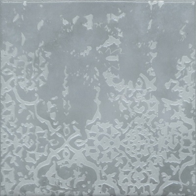 Декор Адриатика 4 голубой глянцевый 20x20x0,69