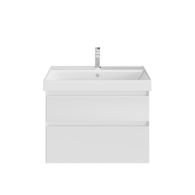 Тумба Cubo/Кубо подвесная с ящиками 70, белая матовая Тумба Cubo/Кубо подвесная с ящиками 70, белая матовая