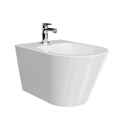 Биде Plaza Modern/Плаза Модерн подвесное, белый глянцевый Биде Plaza Modern/Плаза Модерн подвесное, белый глянцевый