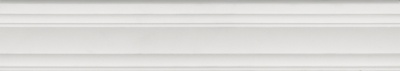 Бордюр Багет Синтра белый матовый обрезной 40x7,3x2,7 Бордюр Багет Синтра белый матовый обрезной 40x7,3x2,7