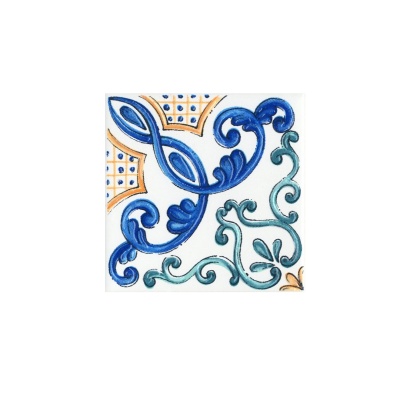 Вставка Капри майолика 9,8x9,8x0,7 Вставка Капри майолика 9,8x9,8x0,7
