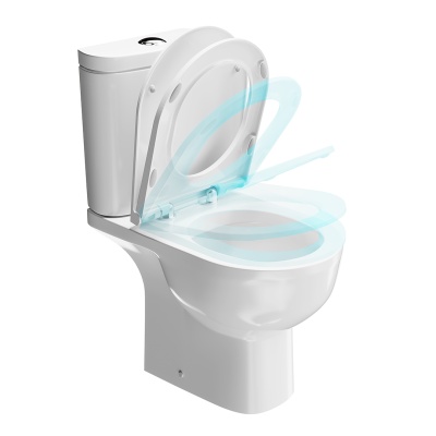 Сиденье Buongiorno Pro/Бонджорно Про для унитаза, белое глянцевое Сиденье Buongiorno Pro/Бонджорно Про для унитаза, белое глянцевое