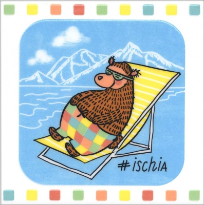 Декор Большое путешествие Искья глянцевый 20x20x0,69 Декор Большое путешествие Искья глянцевый 20x20x0,69