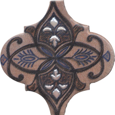 Панно Арабески Марокко 2 (из 6 частей 6,5х6,5) 10x25x0,69