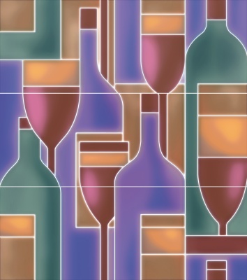 Панно Карминьяно матовый 45x40x0,8