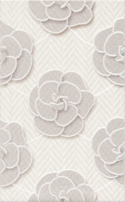 Декор Багатель матовый 25x40x0,8