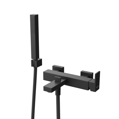 Смеситель для ванны Futura/Футура настенный, матовый черный Смеситель для ванны Futura/Футура настенный, матовый черный