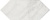 Келуш белый глянцевый 14x34x0,69