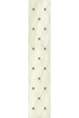 Керамический бордюр 30x5,7x0,69 Летний сад фисташковый глянцевый