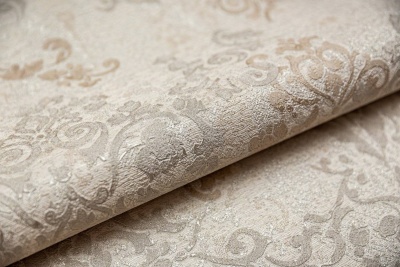 Обои виниловые Флора мотив, бежевый