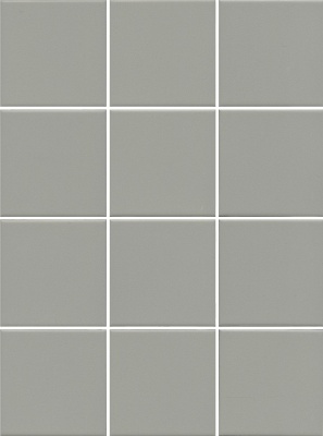 Агуста серый светлый матовый 30x40x0,7 из 12 частей 9,8х9,8