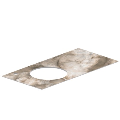 Столешница из керамогранита Ониче 97, бежевая