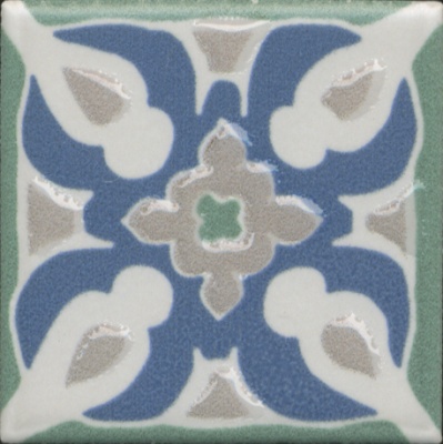 Вставка Анвер 7 зеленый 4,85x4,85x0,69