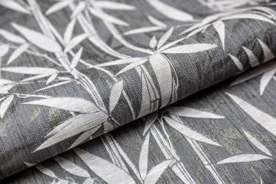 Обои виниловые Бамбук мотив, серый