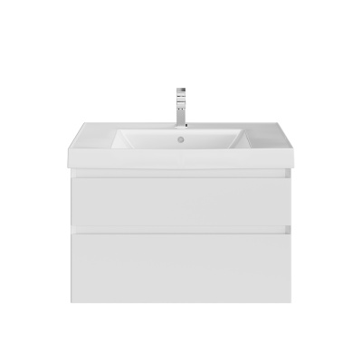 Тумба Cubo/Кубо подвесная с ящиками 80, белая матовая Тумба Cubo/Кубо подвесная с ящиками 80, белая матовая