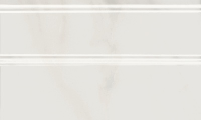 Плинтус Гран Пале белый глянцевый 25x15x1,5