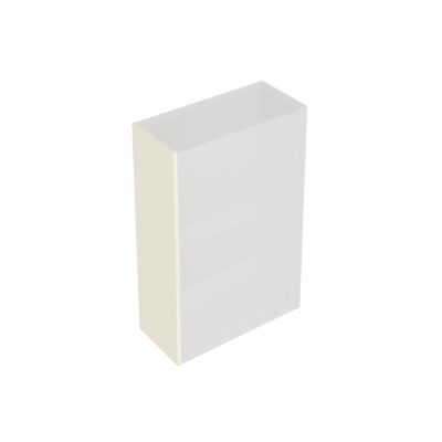 Боковина универсальная для двух модулей Caravan/Караван, сливочная матовая