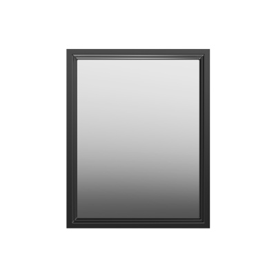 Зеркало POMPEI 60, черное глянцевое
