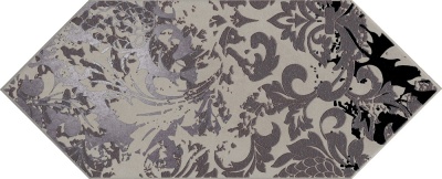 Декор Каламита 2 серый 14x34x0,69