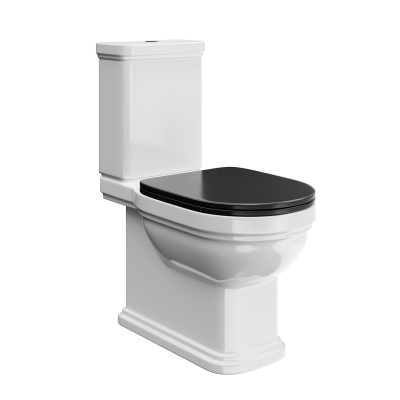 Сиденье Pompei/Помпеи для напольного унитаза, черное глянцевое Сиденье Pompei/Помпеи для напольного унитаза, черное глянцевое