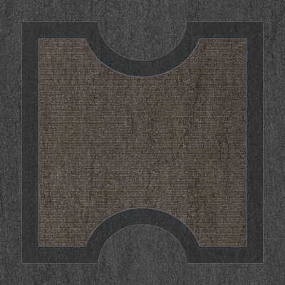 Декор Базальто обрезной 80x80x1,1